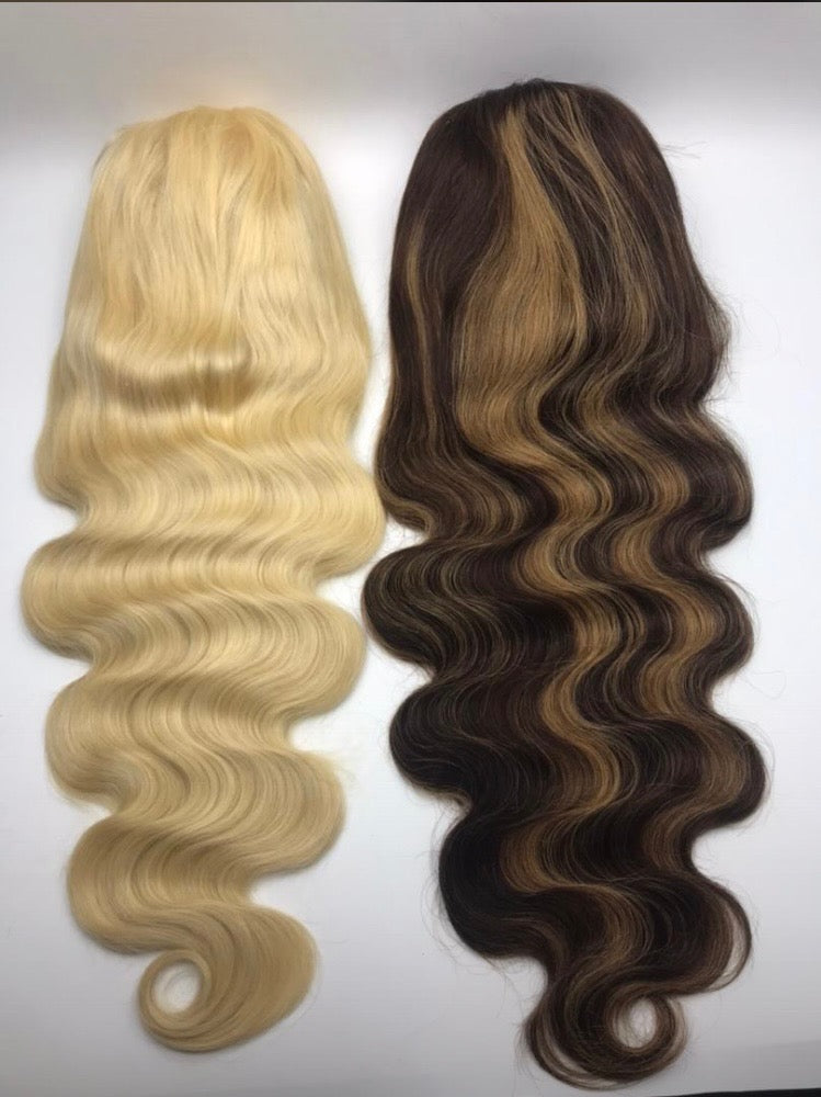 Colored Frontal Wigs