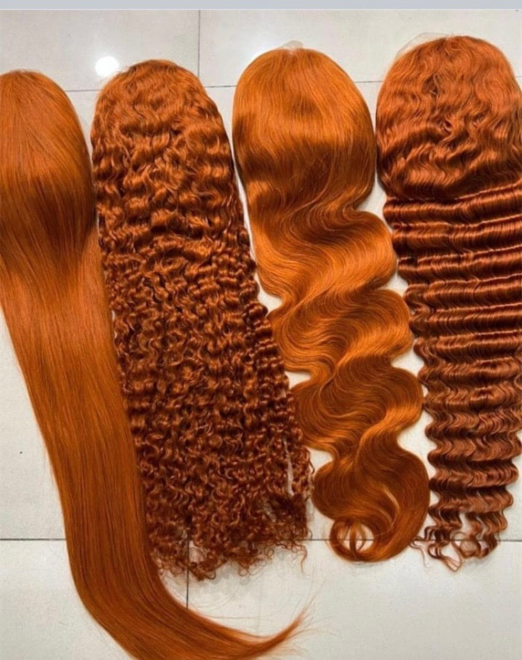 Colored Frontal Wigs