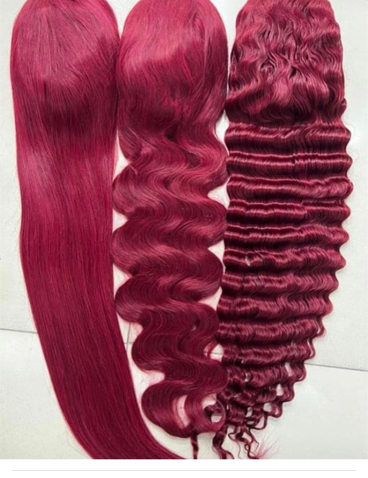 Colored Frontal Wigs