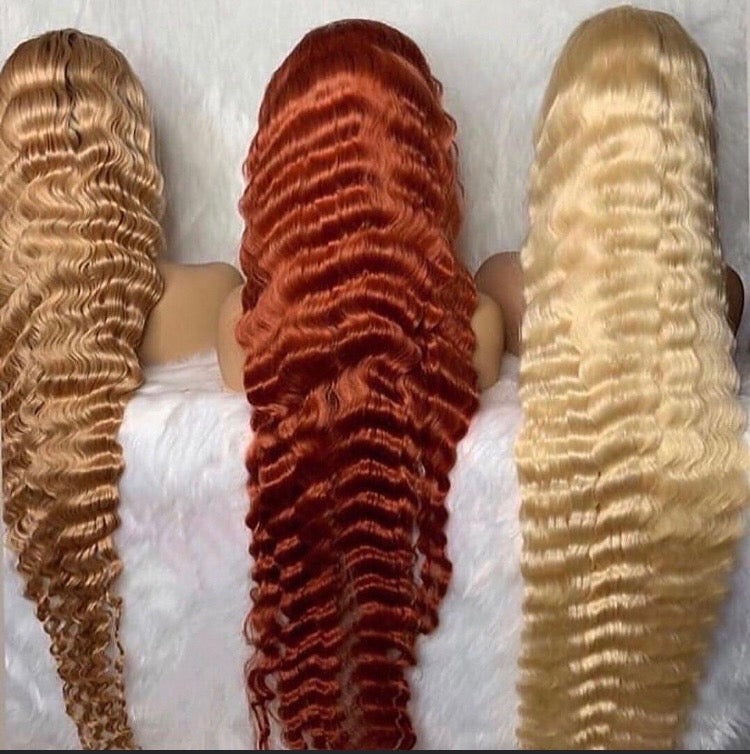 Colored Frontal Wigs
