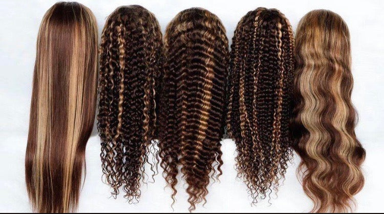 Colored Frontal Wigs