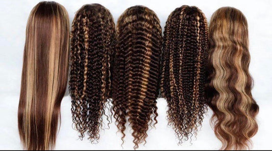 Colored Frontal Wigs